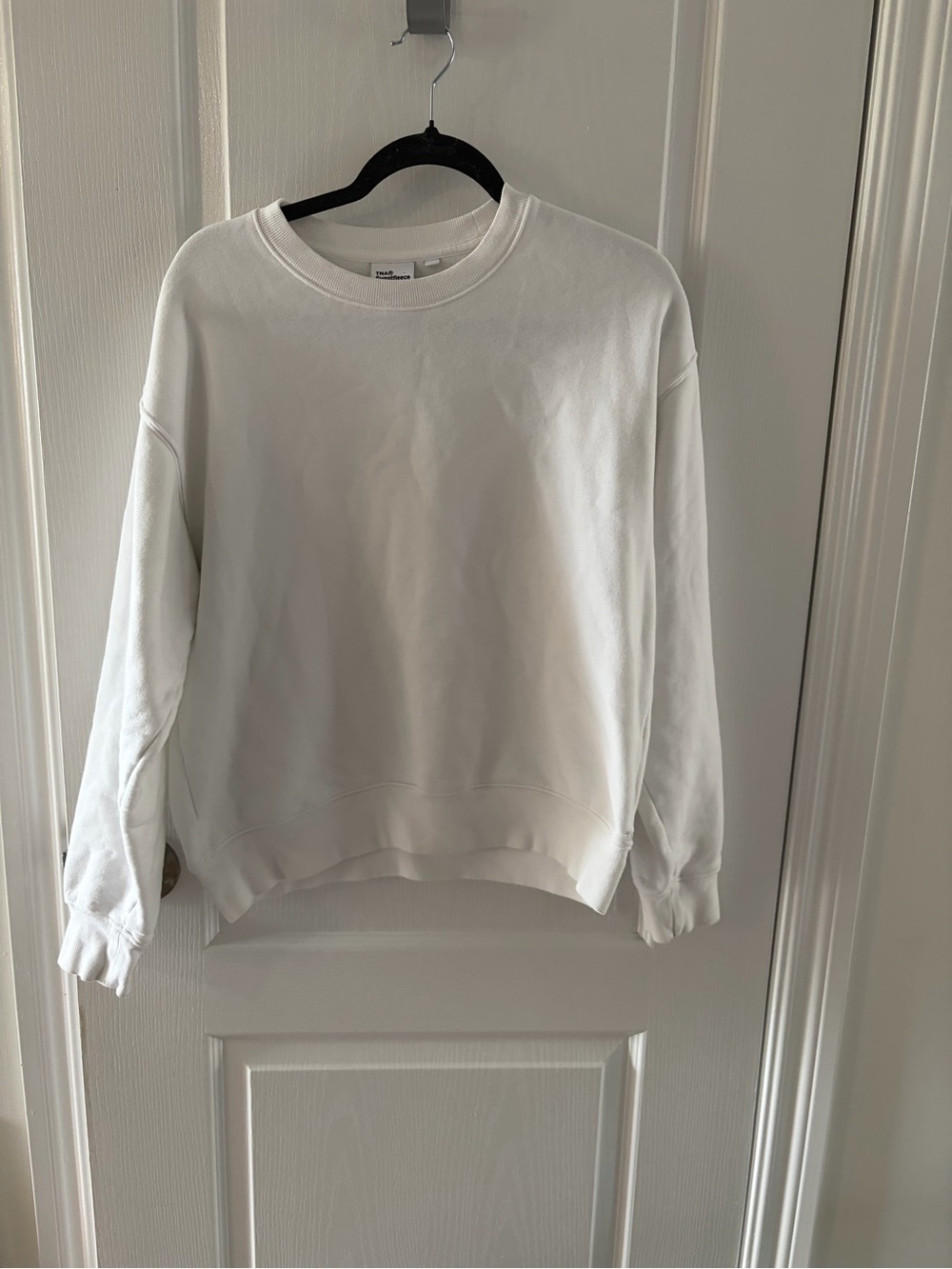 TNA Cozy Sweatfleece Crewneck - White